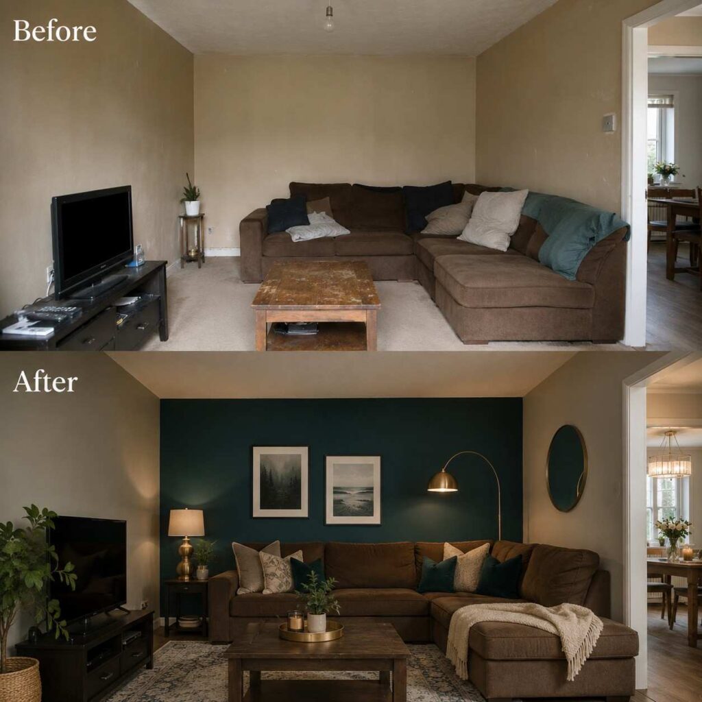 The $30 Paint Transformation: One Accent Wall That Changes Everything