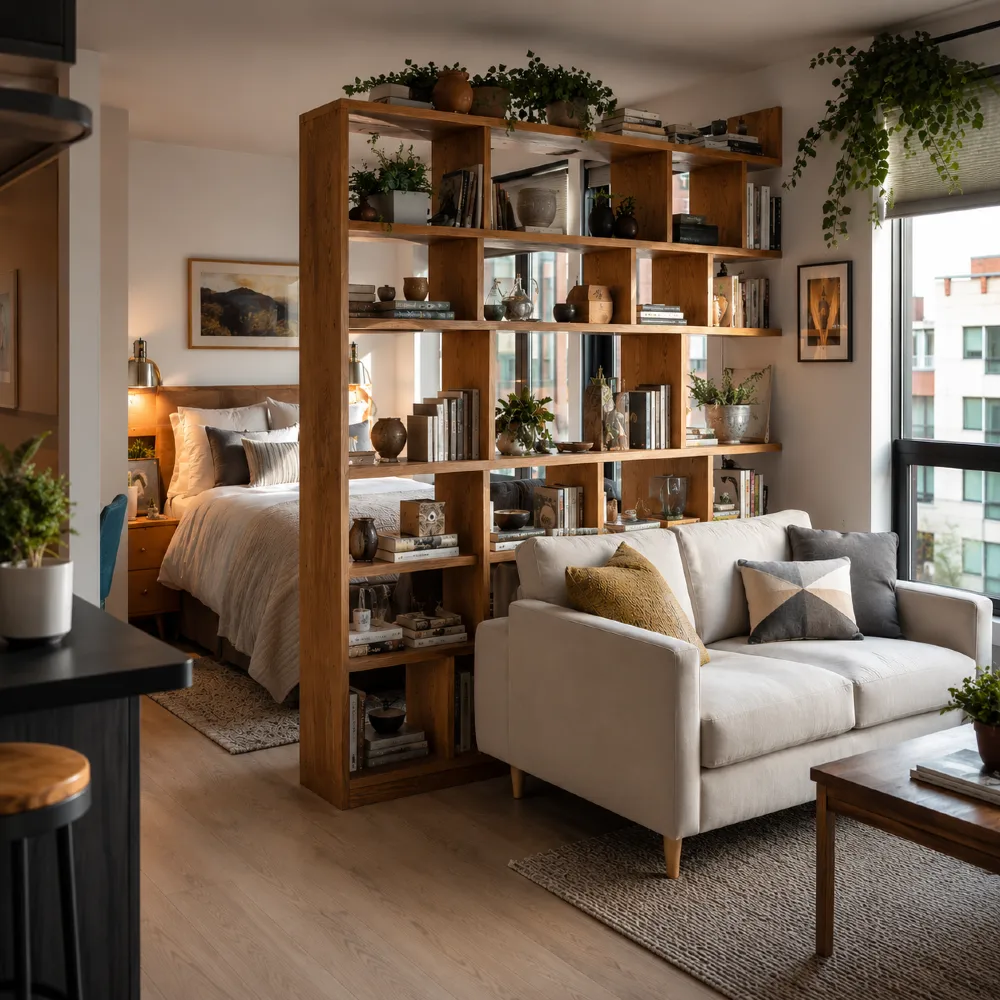 Bookshelf Room Divider