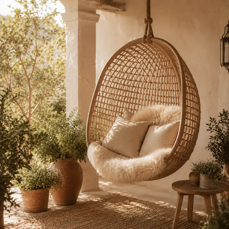 Mount a Hanging Chair or Daybed