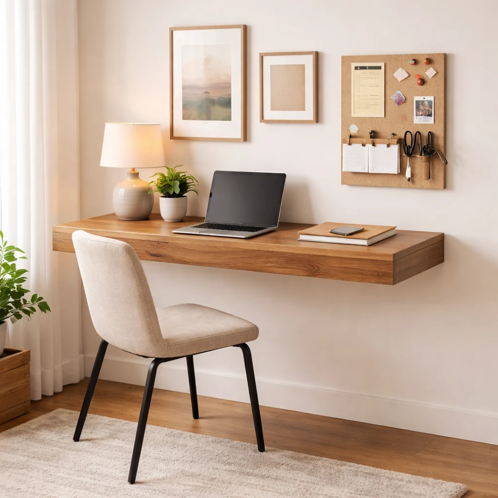 Wall Mounted Workspace