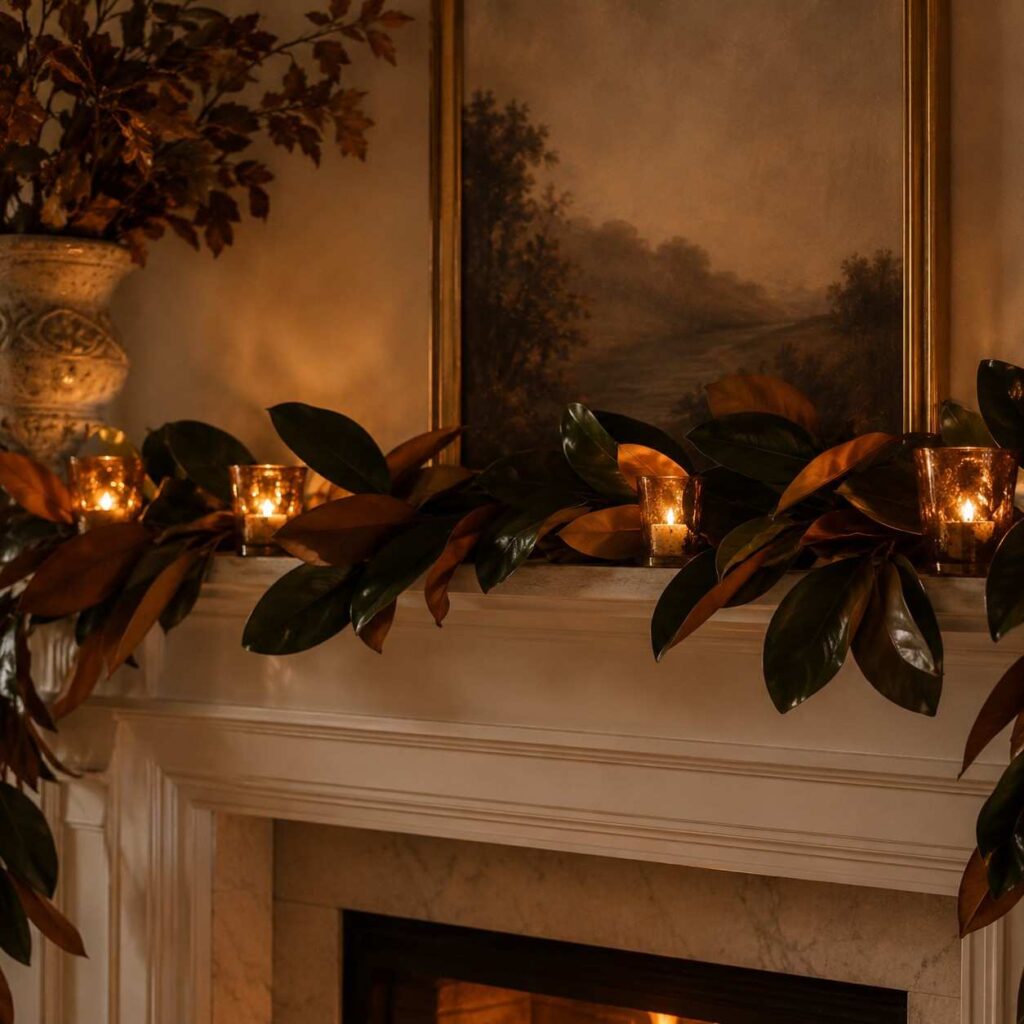 Lush Magnolia or Eucalyptus Garland