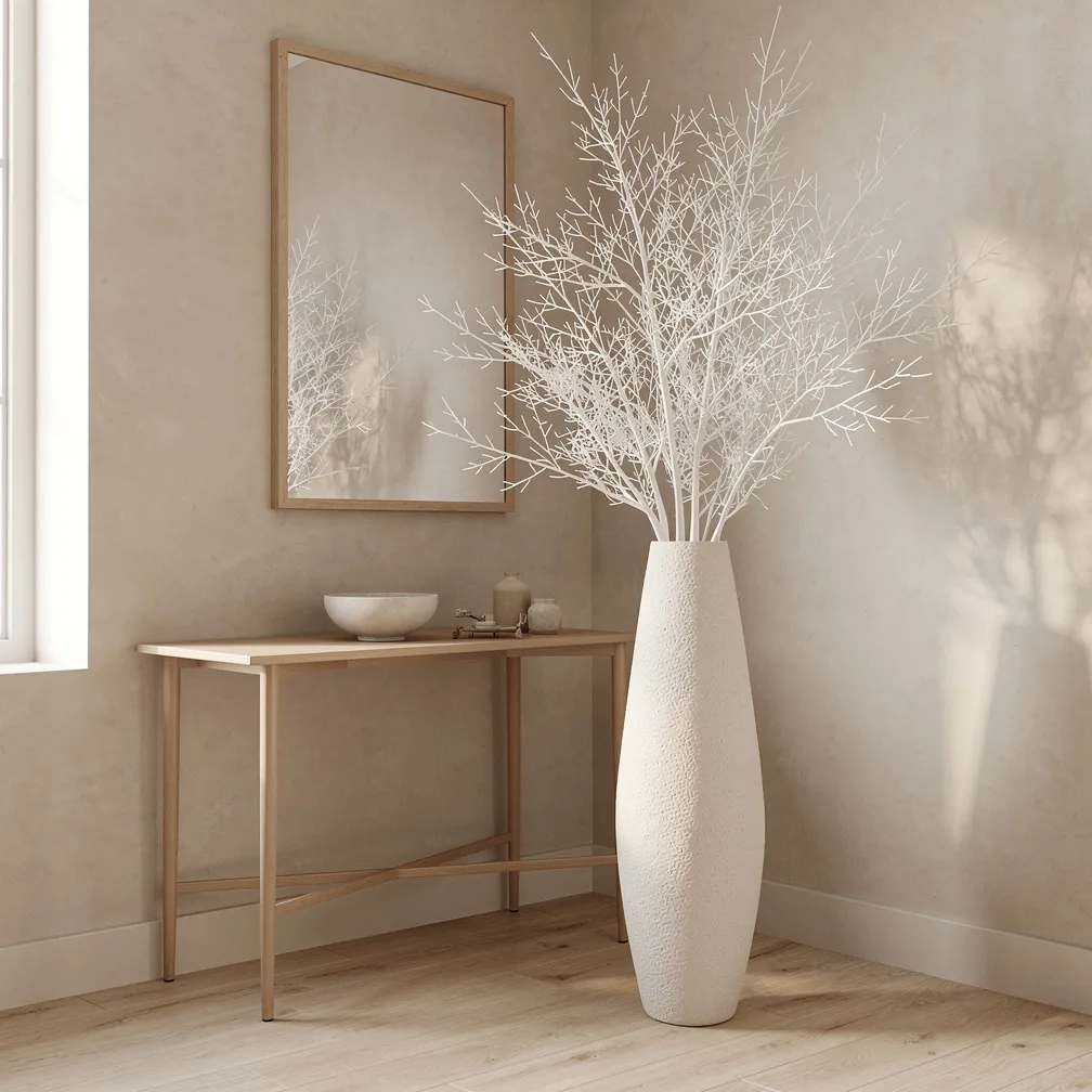 Spray Painted Branches Sculpture
