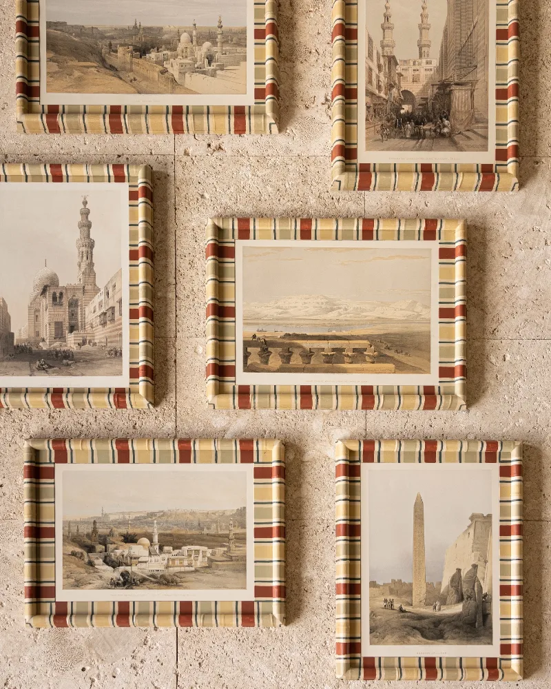 Painted Picture Frame Cluster