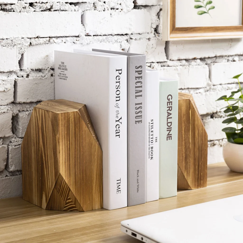 Tumbling Block Bookends