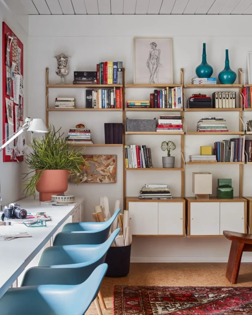 Vertical Wall Shelving