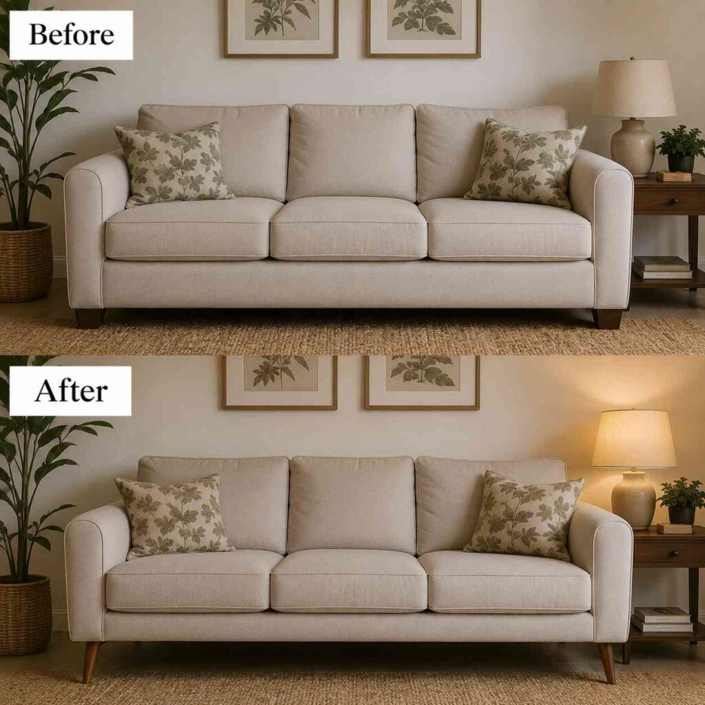 The $55 New Sofa Legs Swap: A Ten-Minute Upgrade That Transforms the Whole Sof