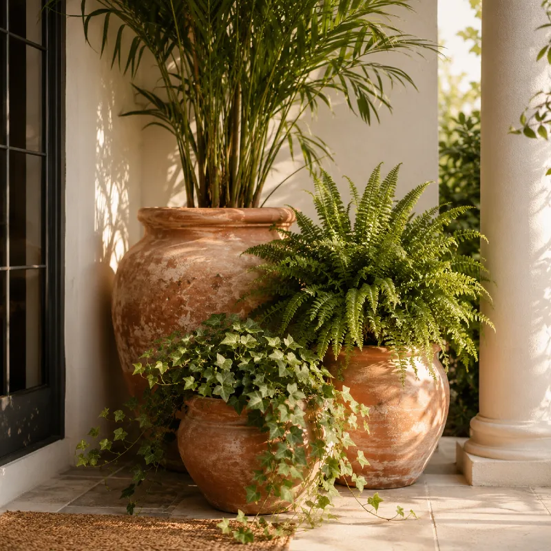 Build a Planter Wall with Mixed Heights