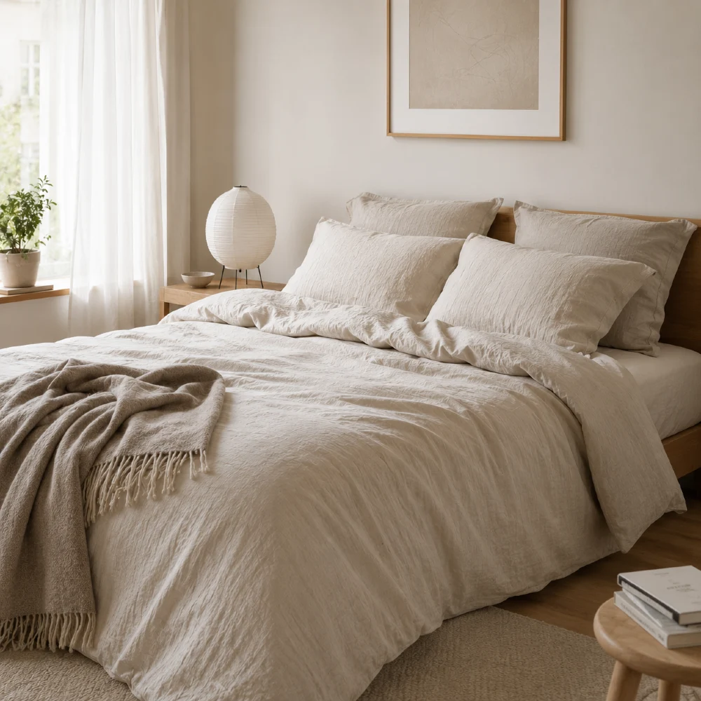 Quince European Linen Sheet Set