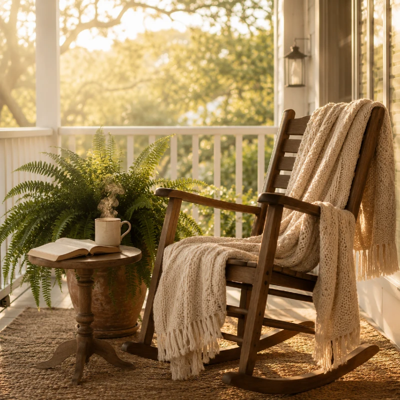 Create an Outdoor Coffee Nook