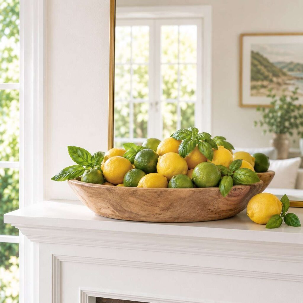 Lemons, Limes, and Citrus in Bowls