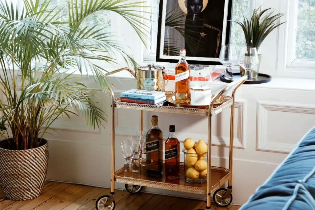 Bar Cart Style Station