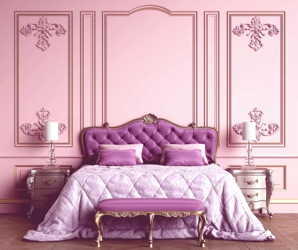 Choose two soft base colors and one accent